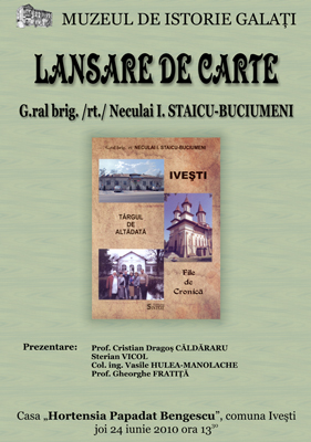 Afisul lansarii cartii prof. dr. Florin Marinescu 